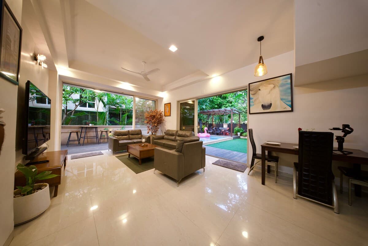 Luxury villa stay