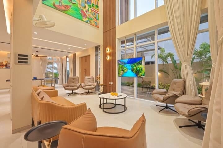 Luxury villa stay