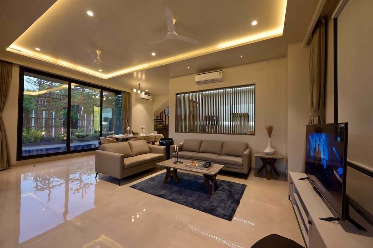 Luxury villa interior